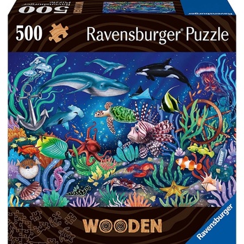 Ravensburger 175154 Dřevěné Podmořský Svět 500 Dílků