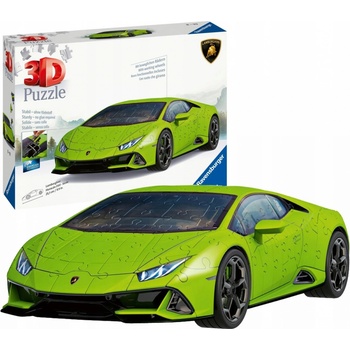 Ravensburger 3D puzzle Lamborghini Huracán Evo zelené 140 ks