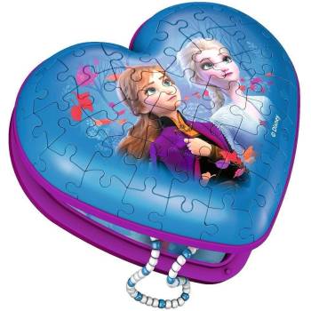 Ravensburger 3D puzzle Srdce Disney Ledové království 2 54 ks