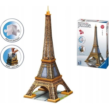 Ravensburger 3D puzzle svítící Eiffelova věž Noční edice 216 ks