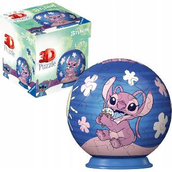 RAVENSBURGER 3D Puzzleball Disney: Stitch Angel 54 ks