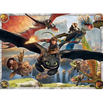Ravensburger Jak vycvičit draka: Dobří draci XXL 150 dílků