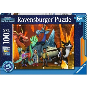 RAVENSBURGER Jak vycvičit draka: the nine realms 100 dílků