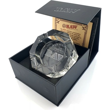 RAW velký skleněný popelník