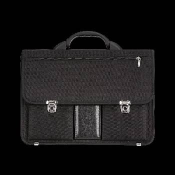 REAbags aktovka 8001 2-T černá nikl 19 L
