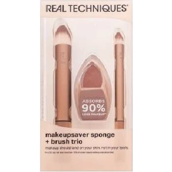 Real Techniques Makeupsaver Sponge Brush Trio sada štětců