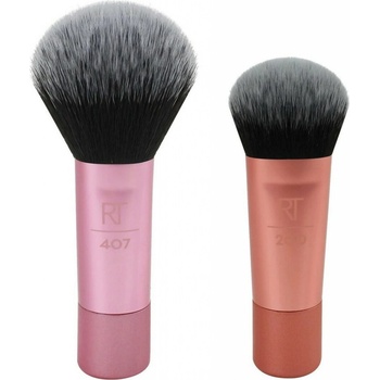 Real Techniques Mini Foundation & Blush Brush Duo sada štětců