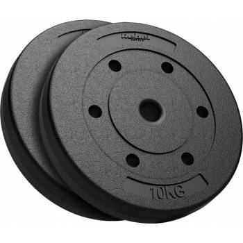 Rebel Závaží bitumenová sada zátěží 2 x 10 kg 20 kg 31 mm