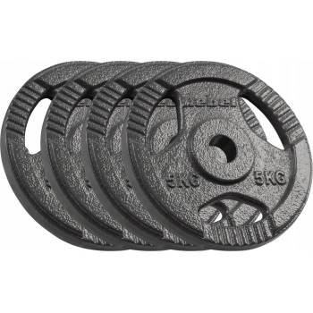 Rebel Závaží litinová sada 4 x 5 kg 20 kg otvor 31 mm