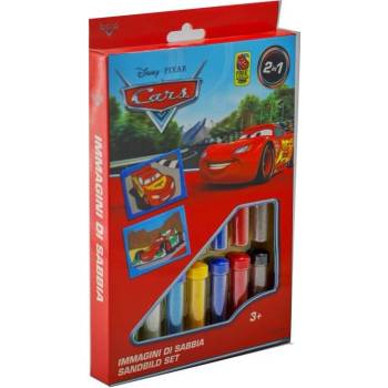 Red Castle Pískování obrázků 2 v 1 Cars