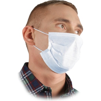 Reis MAS W UNI jednorázová hygienická rouška 3vrstvá bílá 100 Ks