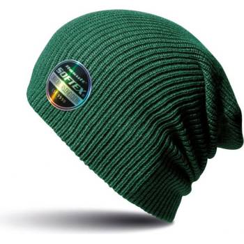 Result Headwear zimní čepice Softex Beanie lahvově zelená