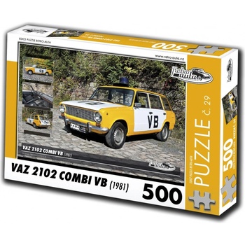 Retro-Auta VAZ 2102 combi VB 1981 500 dílků