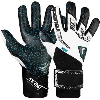 Reusch Attrakt Freegel Fusion Goaliator bílá/stříbrná/černá