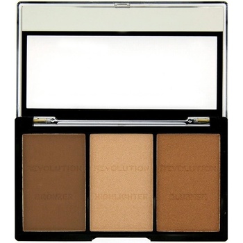 Revolution Ultra Sculpt & Contour Kit Light/Medium C04 paletka na tvář 11 g