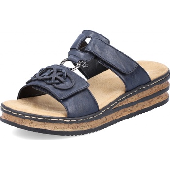 Rieker dámské pantofle 62936-14 modrá