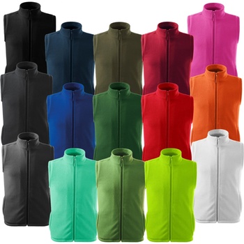 Rimeck fleecová vesta Next 518 ebony gray