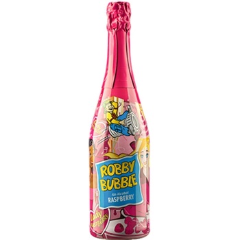 Robby Bubble dětský nápoj malina 0,75 l