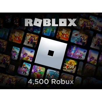Roblox herní měna 4 500 Robux