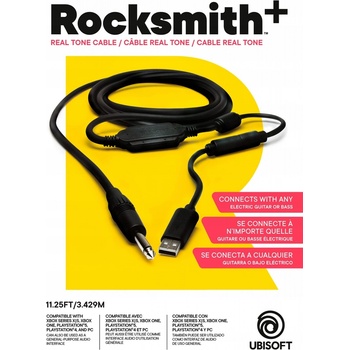 Rocksmith kabel PC, PS3, Xbox 360