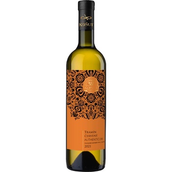 Rodinné vinařství Košut Tramín červený Authenticum Orange moravské zemské suché oranžové 2021 14,5% 0,75 l (holá láhev)