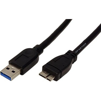 Roline 11.02.8875 USB 3.0 SuperSpeed, USB3.0 A(M) - microUSB3.0 B(M), 2m, černý