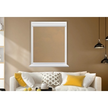 Rolux Vnitřní zastiňující látková roleta Color hit Champagne BERLIN 0814 70 x 80 cm