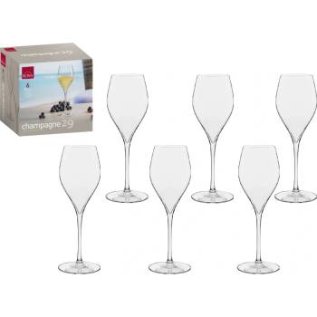 Rona Sada 6 sklenic na prosecco z křišťálového skla 290 ml