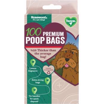 Rosewood Pet Products Ltd Rozložitelné sáčky na exkrementy 26 x 34 cm 100 ks RW