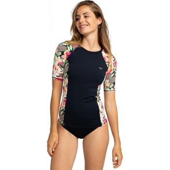ROXY SS Printed ANTHRACITE PALM SONG