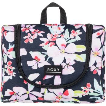 Roxy toaletní taška Travel Dance Lugg Anthracite New Life Mnohobarevná
