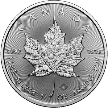 Royal Canadian Mint stříbrná mince Maple Leaf 2025 1 oz