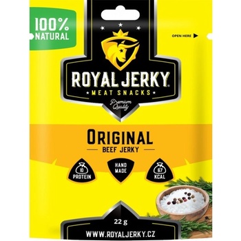Royal Jerky hovězí čedar 22 g