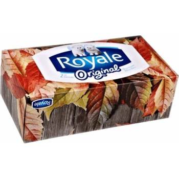 Royale papírové kapesníčky v krabičce 2-vrstvé 126 ks