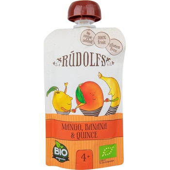 Rudolfs BIO kapsička mango banán a kdoule 110 g