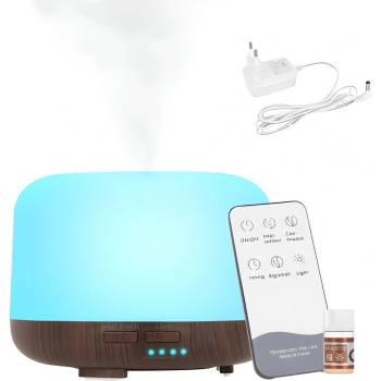 Ruhhy N23511 Aroma difuzér LED zvlhčovač s dálkovým ovládáním 300 ml