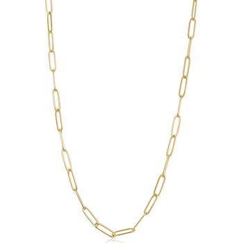 S`Agapõ Moderní pozlacený náhrdelník na přívěsky chunky SHK02