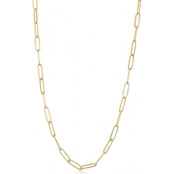 S`Agapõ Moderní pozlacený náhrdelník na přívěsky chunky SHK02