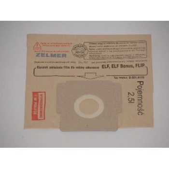 Sačky do vysavače Zelmer Flip - Papírové sáčky 5 ks