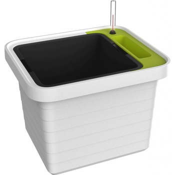 Samozavlažovací truhlík Berberis UNO 40x40x35 cm terakota