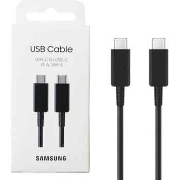 Samsung EP-DX510JBEGEU nabíjecí a synchronizační, USB-C na USB-C, 1,8m, černý