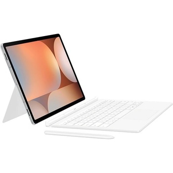 Samsung Galaxy Tab S10+ S9+ S9 FE+ Book Cover Keyboard EF-DX825UWEGWW White