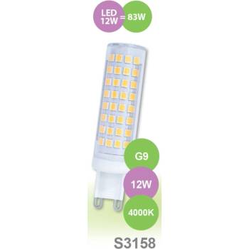 Sandria LED žárovka G9 S3158 SANDY LED G9 12W SMD 4000K