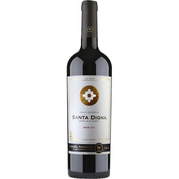 Santa Digna Gran Reserva Merlot 2023 14% 0,75 l (holá láhev)