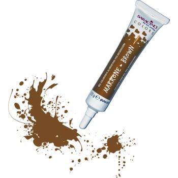 Saracino Gelová barva hnědá BROWN 20 g