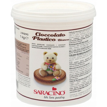 Saracino Modelovací Čokoláda bílá 1 kg