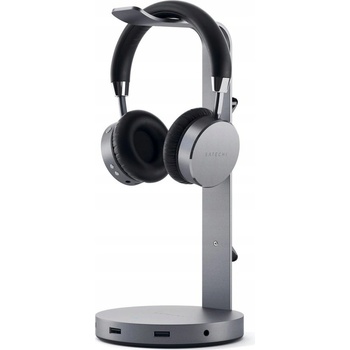 Satechi Aluminum Headphone Stand Hub - Space ST-UCHSHM