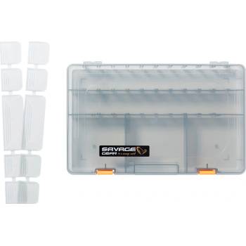 Savage Gear Krabička LUREBOX 6D SMOKE 36 x 22,5 x 5 cm