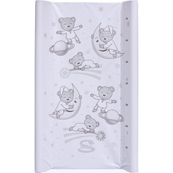 Scarlett podložka s pevnou vložkou Galaxy bílá 80 x 50