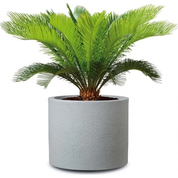 Scheurich Květináč Riva Stony Grey 50 cm